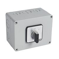 Переключатель - с положением ''0'' - PR 63 - 2П - 4 контакта - в коробке 135x170 мм | код 027751 |  Legrand